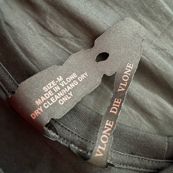 Pink mens VLONE Shirt, Size Medium - Picture 3 of 3